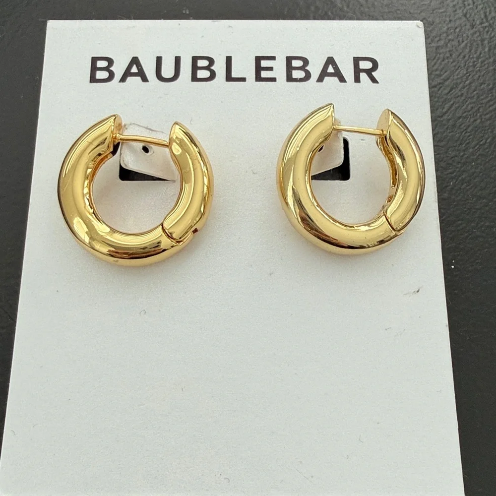Baublebar NEW Marley Huggie Hoop Earrings